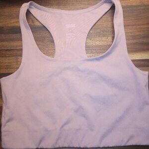 Girlfriend Collective Paloma Racerback Bra- Dusty Rose Medium